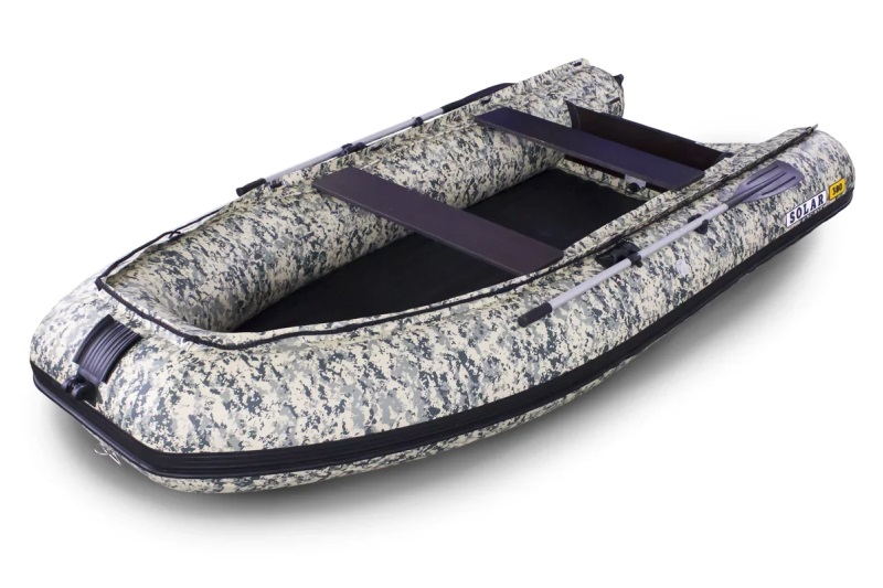 Надувная лодка Солар Максима-380К пиксель 
