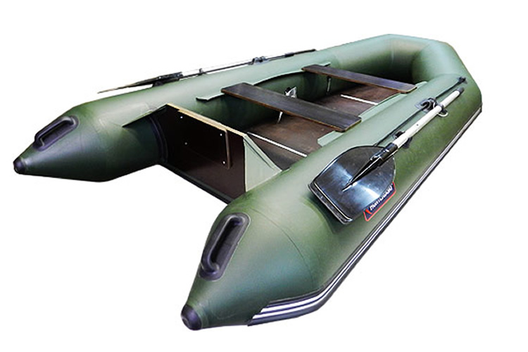 Надувная лодка Хантер 320 Л зеленый 