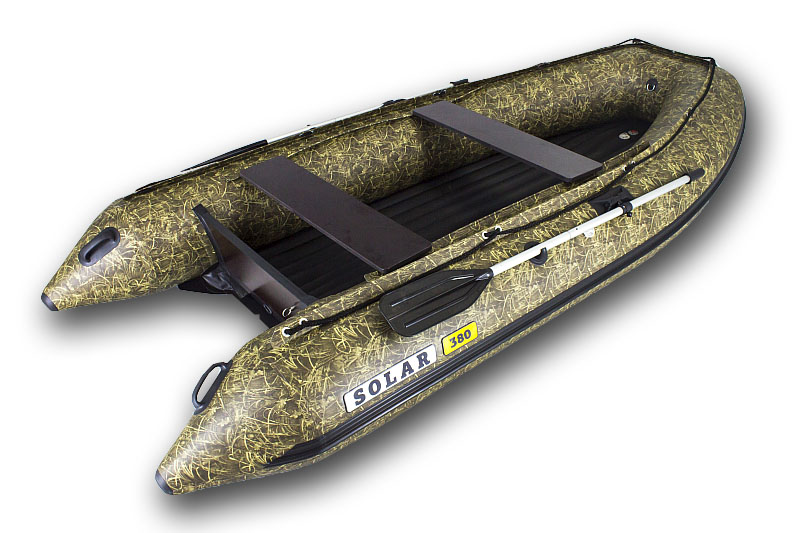 Надувная лодка Солар Максима-380К камыш